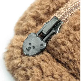 Steiff 600142 - Teddy Fleece Gürteltasche, mit Quietsche, 20cm, braun