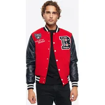 BENLEE Rocky Marciano Herren College Jacke Newark Red/Navy/Ecru S Benlee - / S