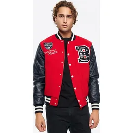 BENLEE Rocky Marciano Herren College Jacke Newark Red/Navy/Ecru S Benlee - / S