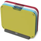 Joseph Joseph Duo Icon Schneidebrett-Set 4-tlg. rutschfest 20 x 30 cm Mehrfarbig