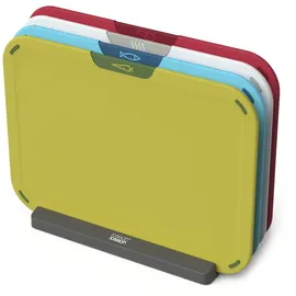 Joseph Joseph Duo Icon Schneidebrett-Set 4-tlg. rutschfest 20 x 30 cm Mehrfarbig