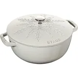 Zwilling Staub La Marmite, 24 cm Weisser Trüffel