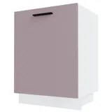 Feldmann-Wohnen Unterschrank Bonn 60 x 82 x 50 cm Rosa
