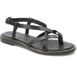 Schwarze Sandalen Armodo Schnallenschuhe, 37