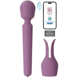 SVAKOM Massagestab Emma Neo 2 inklusive Bunny-Aufsatz, lila