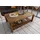 Massivmoebel24 Couchtisch Sheesham Braun 120 x 80 x 45 cm