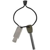 MFH Feuerstarter Zündstein Army Firestarter Magnesium Feuerstein Feuerzeug Funke