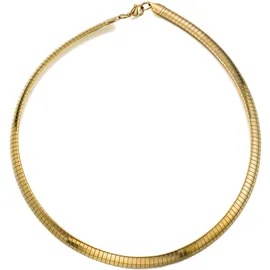 aniston jewelry & watches Collier Omegareif gelbgoldfarben / Edelstahl