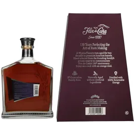 Flor de Caña 130th Anniversary 45% vol 0,7 l Geschenkbox