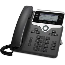 Cisco IP Phone 7841 WITH, Telefon, Schwarz, Silber