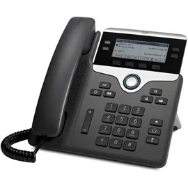 Cisco IP Phone 7841 WITH, Telefon, Schwarz, Silber