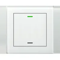 MDT technologies Glastaster II Light 1-fach RGBW, weiß, neutral BE-GTL1TW.01