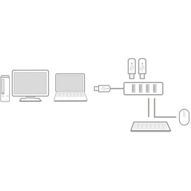 Act USB-Hub 4 USB-A