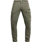 John Doe Stroker XTM Cargohose - Dunkelgrün - 38/32