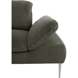 W.Schillig Eckcouch Chenille 3-Sitzer Grün