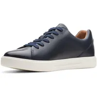 CLARKS Herren 26148557 shoes, Blau Navy Leather, 47 EU
