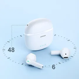 Joyroom TWS Bluetooth In-Ear-Kopfhörer - Kabellos, wasserdicht IPX4 Weiß