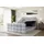 altdecor Boxspringbett BRUGO-Z KING - 160 x 200 - H3/H4 - Schwarz Hochglanz