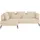 Switch Eckcouch Flachgewebe 2-Sitzer Creme