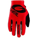 O'Neal Oneal Matrix Stacked Motocross Handschuhe, rot, Größe S
