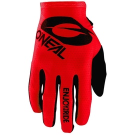 O'Neal Oneal Matrix Stacked Motocross Handschuhe, rot, Größe S