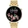 knauermann Neo 2 Rund 40 mm Gold Edelstahlarmband Gold