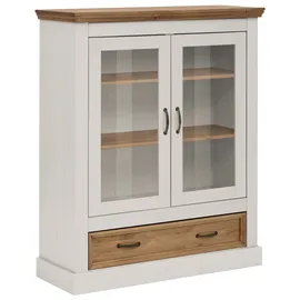 OTTO home Vitrine Selma Highboard 100 x 38 x 120 cm Weiß