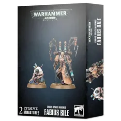 W40k: Chaos Space Marine Fabius Bile (2 Figuren)