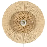 Beliani Wandleuchte YAAPI (40x12x40) Beige