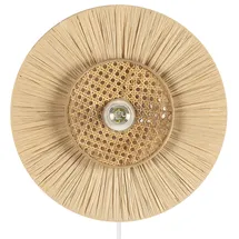 Beliani Wandleuchte YAAPI (40x12x40) Beige