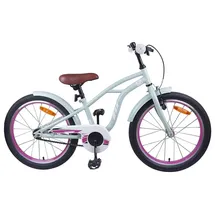 vidaXL Kinderfahrrad 18 Zoll Hellgrün