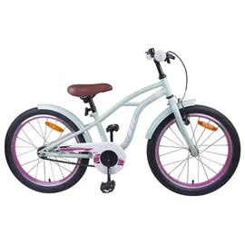 vidaXL Kinderfahrrad 18 Zoll Hellgrün