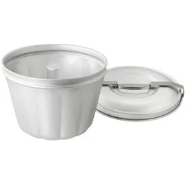 Dr. Oetker Wasserbadform Krautform aus Aluminium fassung 2500ml