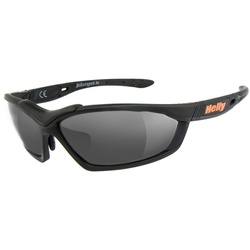Helly – No.1 Bikereyes Motorradbrille 592o, Nasenpads einstellbar grau|orange