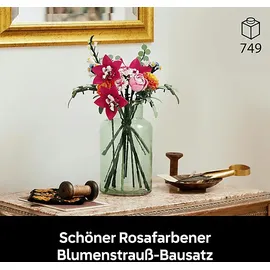 LEGO Botanicals Schöner Rosafarbener Blumenstrauß