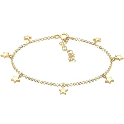 Elli Sterne Astro Basic Sommer Strand Meer 925 Silber Fußketten   Damen 