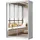 lookway Schwebetürenschrank CAMARO III 150 x 0 x 0 cm Weiß