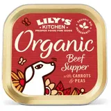 Lily's Kitchen Organic Supper Rind Pate Nassfutter 11 x 150 g