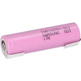 Samsung Inr 18650 30Q Akku 3,7V Li-Ion 3000 mAh 15A mit u Lötfahne