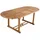 Garden Pleasure Gartentisch SOLO 160-210 x 95 x 75 cm Beige