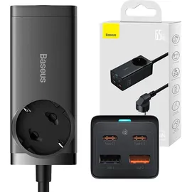Baseus GaN3 Pro Desktop Powerstrip 2xUSB + 2xUSB-C + AC 65W
