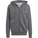 Adidas Essentials French Terry 3-Stripes Full-Zip Hoodie