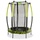 EXIT TOYS Tiggy junior Trampolin 140 cm inkl. Sicherheitsnetz schwarz/grün