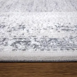 Mozato Novel Vintage-Teppich Lotus Harmony, Grau, Textil, Vintage, rechteckig, 160x230 cm, Teppiche & Böden, Teppiche, Vintage-Teppiche