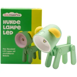 Realpower LED-Tier Taschenlampe Grüner Hund