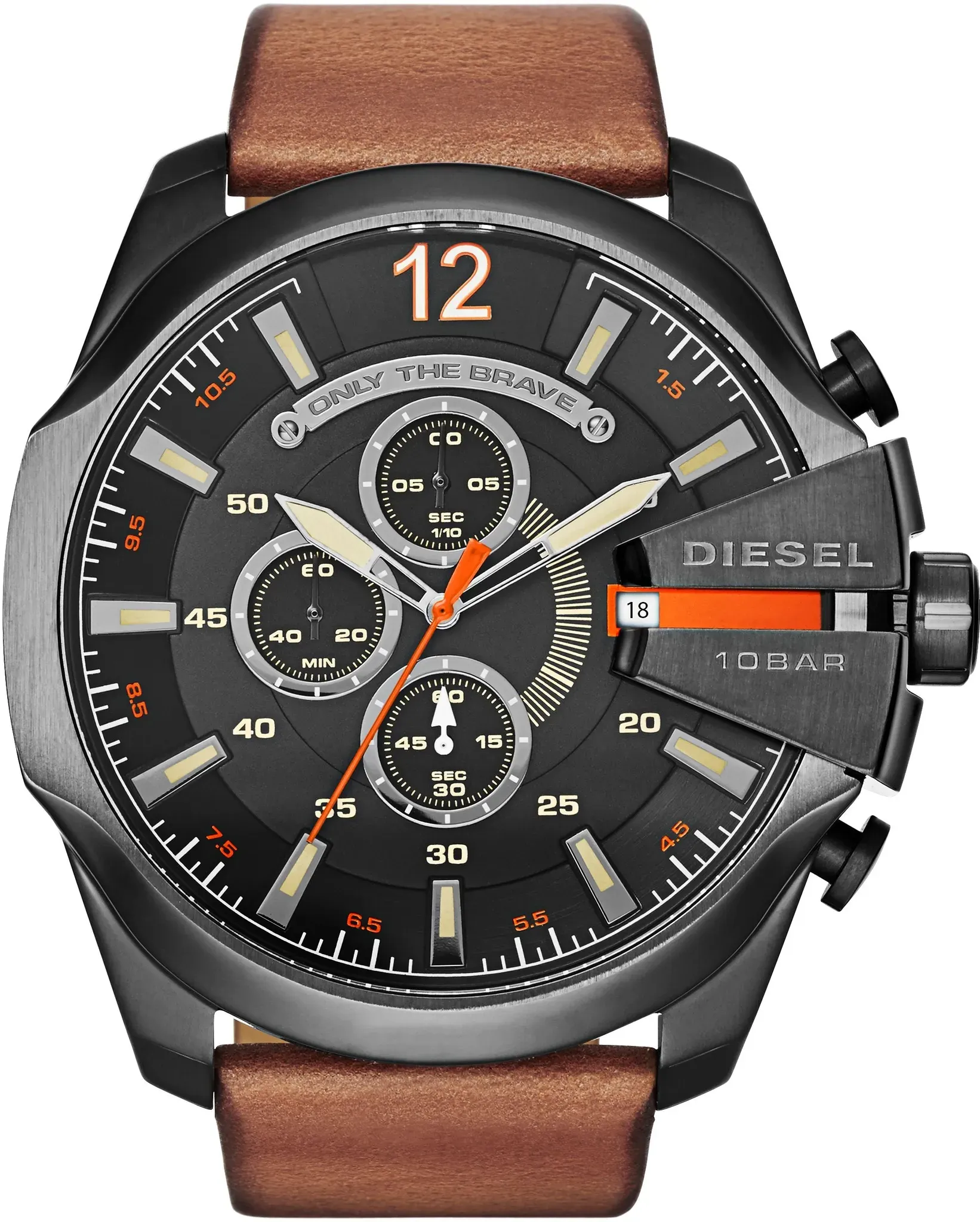 Diesel Armbanduhr  The Brown Leather Chrono