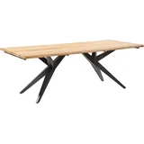 Musterring Holland Gartentisch 220 x 95 x 76 cm Braun/Beige