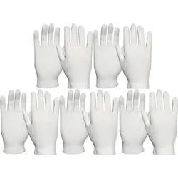 vasalat Baumwollhandschuh Trikot Heavy ; 5 Paar - 10
