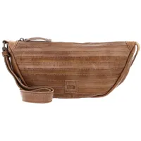 FredsBruder Layer Umhängetasche Leder 31 cm braun