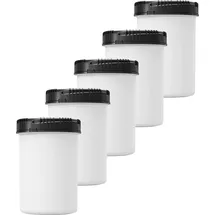 Curtec 5er Set: 1000 ml Vorratsdose, mit Deckel, Frischhaltedose, Mehldose, Gewürzdose